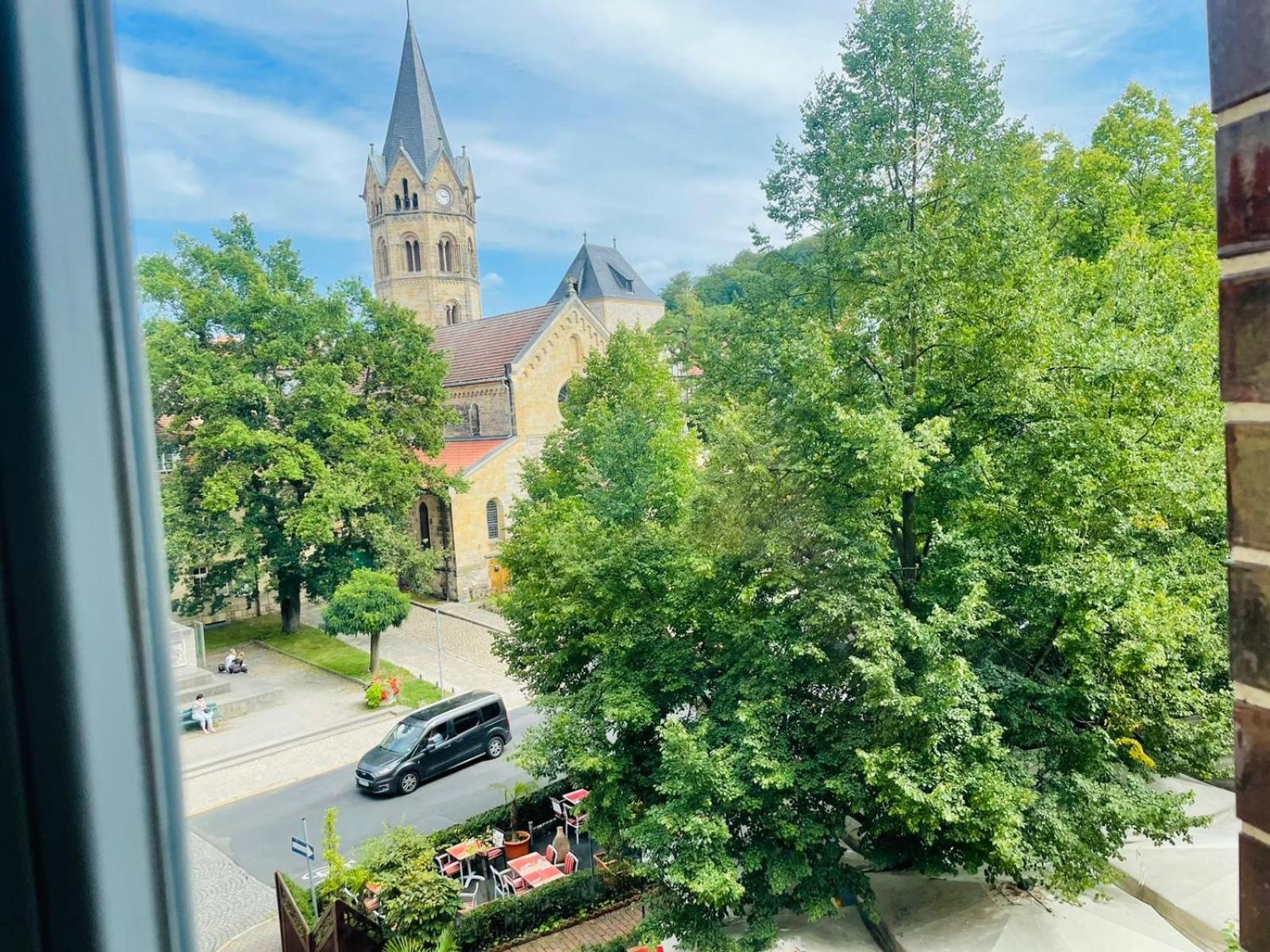 Pension Michelangelo Stadtmitte "Netflix" Eisenach Exteriér fotografie